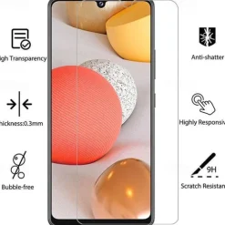 4 pcs Screen Protector For Samsung Galaxy S25 Ultra S25 Ultra Plus S24 Ultra Plus S23 S22 S21 S20 Plus Ultra A35 5G Tempered Glass 9H Hardness Anti Bubbles Anti-Fingerprint High Definition Ultra Thin