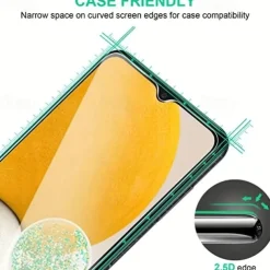 2 pcs Screen Protector For Samsung Galaxy S25 Ultra Plus A54 A34 A14 A73 A53 A33 A23 A13 A72 A52 A42 A32 A22 A12 A02 A71 A51 A41 A31 A21 A11 A01 Tempered Glass 9H Hardness Anti-Fingerprint High