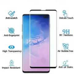 2 pcs Screen Protector For Samsung Galaxy S25 Ultra S25 Ultra Plus S24 Ultra Plus S23 S22 S21 S20 Ultra Plus FE S10 Tempered Glass 9H Hardness Anti Bubbles Anti-Fingerprint High Definition 3D Touch