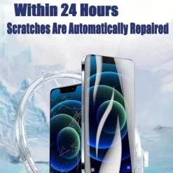 5 pcs Screen Protector For Apple iPhone 16 iPhone 15 Pro Max Plus iPhone 15 14 Pro Max TPU Hydrogel Anti Bubbles Anti-Fingerprint Ultra Thin 3D Touch Compatible Scratch Proof