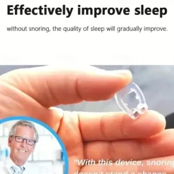 4 PCS Silicone Magnetic Anti Snore Stop Snoring Nose Clip Sleep Tray Sleeping Aid