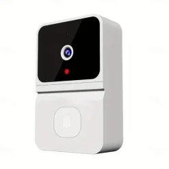 1 pcs Smart Visual Doorbell Wireless Wifi Household Low PowerConsumption Long Standby APP Remote Intercom (build In Battery)