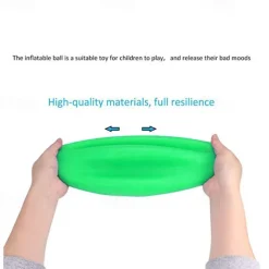 1/2/3 pcs Toy Bubble Ball with pump 27/47 inch Holiday Bouncy Ball Elastic Super Large Beach Balloon Inflatable Funny Toy Ball for Garden Outdoor Indoor Play