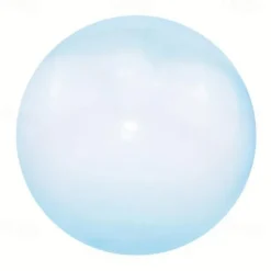 1/2/3 pcs Toy Bubble Ball with pump 27/47 inch Holiday Bouncy Ball Elastic Super Large Beach Balloon Inflatable Funny Toy Ball for Garden Outdoor Indoor Play