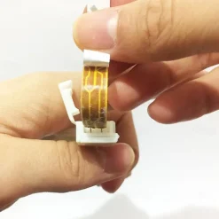 5 pcs Waterproof 8/10mm Wide 2-pin SMD 5050 3528 Flex LED Strip Connector Monochrome LED Strip to Strip Jumper