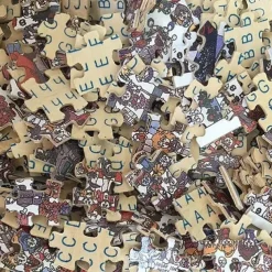 1000 Piece Jigsaw Puzzle for Adults,1000 pcs Novelty Bookshelf Dam Jigsaw Puzzle Adult Puzzle Jumbo Adults' Toy Gift