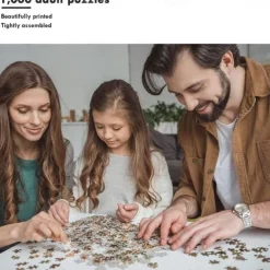 1000 Piece Jigsaw Puzzle for Adults,Ship Cartoon Pirate Ship Jigsaw Puzzle Adult Puzzle Jumbo Adults' Toy Gift