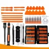 130 Piece Precision Screwdriver Kit Includes Torx T1 T2 T3 T4 T5 T6 T7 T8 T9 T10 T15 T20 and P2 P5 P6 Star Bits Ideal for iPhone Repairs