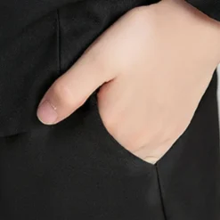 4 Pieces 5 Pieces Ring Bearer Suit Boys Kids Toddler Suit Formal Suit Suit & Blazer Suit Vest Jacket & Pants Formal Anniversary Party Back to School Fashion Gentle Solid Color Black Navy Blue Cotton