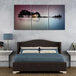 3 Pieces Guitar Poster Guitar Wall Decor Music Decor Music Wall Decor Guitar Canvas Wall Art Music Pictures Wall Art Music Wall Art Prints for Bedroom Living Room Decor (12x18x3Pcs)
