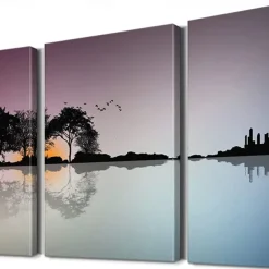 3 Pieces Guitar Poster Guitar Wall Decor Music Decor Music Wall Decor Guitar Canvas Wall Art Music Pictures Wall Art Music Wall Art Prints for Bedroom Living Room Decor (12x18x3Pcs)