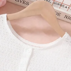 2 Pieces Kids Girls' Cartoon Dress Suits Set Short Sleeve Daily School 7-13 Years Summer Red