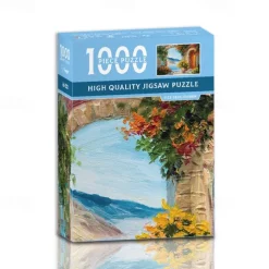 1000 Pieces Of Paper Oil Painting Puzzle Puzzle Puzzle Adult Stress Relief Toy Gift Flat PuzzleAdult Style