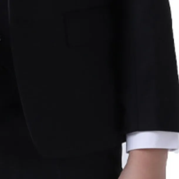 4 Pieces Ring Bearer Suit Boys Kids Suit & Blazer Blazer & Vest & Pants & Shirt & Tie Formal Set Clothing Set Party Special Occasion Birthday Fashion Gentle Solid Color Black Dusty Blue Spandex