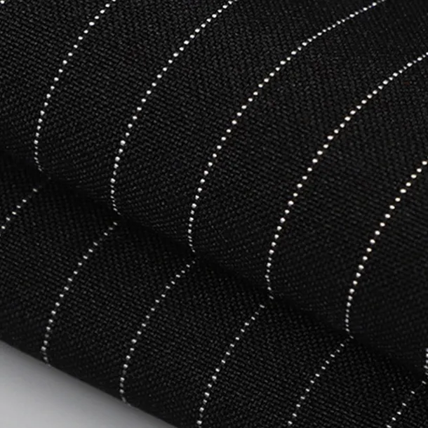 3 Pieces Ring Bearer Suit Boys Kids Suit Formal Suit Suit & Blazer Formal Set Formal Party Fashion Cool Stripe Pocket Black Navy Blue Polyester