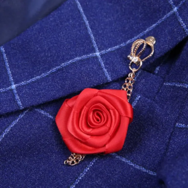 3 Pieces Ring Bearer Suit Boys Kids Suit Formal Suit Suit & Blazer Tank & Pants Formal Anniversary Cool Gentle Plaid Wine Blue Gray Cotton