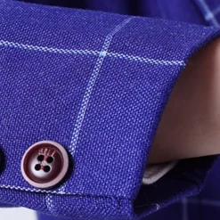 3 Pieces Ring Bearer Suit Boys Kids Toddler Suit Formal Suit Suit & Blazer Pants Set Formal Set Party Special Occasion Vintage Fashion Formal Plaid Bow Red Blue Gray Cotton