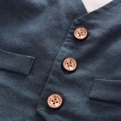 3 Pieces Ring Bearer Suit Boys Kids Suit Formal Suit Suit & Blazer Clothing Set Outdoor Active Cool Graphic Polka Dot Print Bow Red Blue Cotton