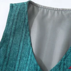 3 Pieces Ring Bearer Suit Boys Kids Suit Formal Suit Shirt & Pants Tank & Pants Clothing Set School Formal Vacation Fashion Basic Formal Stripe Patchwork Blue Khaki Gray Cotton