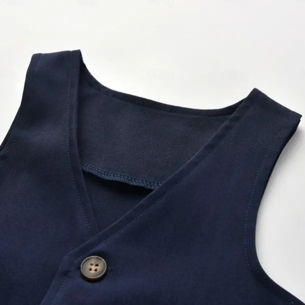 4 Pieces Ring Bearer Suit Boys Kids Suit Formal Suit Suit & Blazer Formal Party Fashion Solid Color Buttons Pocket Sky Blue Cotton