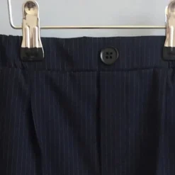 6 Pieces Ring Bearer Suit Boys Kids Suit Formal Suit Blazer & Vest & Pants & Brooch & Tie Shirt & Pants Formal Party Valentines Fashion Cool Stripe Pocket Black Polyester