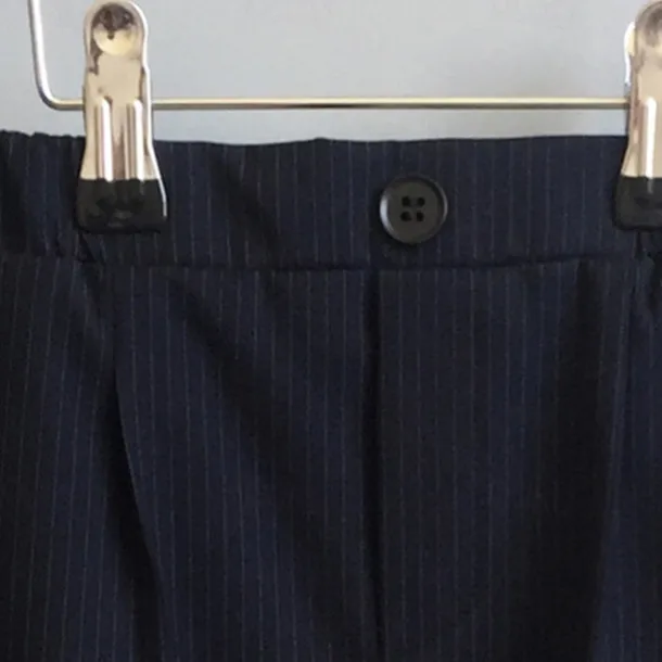 6 Pieces Ring Bearer Suit Boys Kids Suit Formal Suit Blazer & Vest & Pants & Brooch & Tie Shirt & Pants Formal Party Valentines Fashion Cool Stripe Pocket Black Polyester