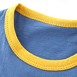 2 Pieces Toddler Boys T-shirt & Shorts Outfit Cartoon Bear Stripe Short Sleeve Cotton Set Outdoor Fashion Daily Summer Spring 3-7 Years B73 B55 B64