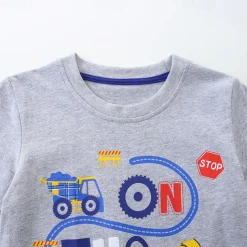 2 Pieces Toddler Boys T-shirt & Shorts Outfit Graphic Short Sleeve Set School Fashion Daily Summer Spring 3-7 Years