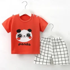 2 Pieces Toddler Boys' T-shirt & Shorts Outfit Cartoon Short Sleeve Cotton Set School Adorable Daily Summer Spring 3-7 Years B60 B73 B52