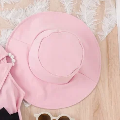 3 Pieces Toddler Girls' Solid Color Dress Set Set Sleeveless Active School 3-7 Years Spring Black Pink Blue