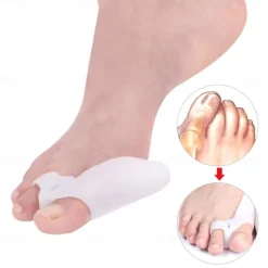 9 Piecse Soft Silicone Gel Toe Separator Hallux Valgus Bunion Spacers 0verlapping Toes Corrector Bunion Corrector Orthotics Pain Relief Foot Care