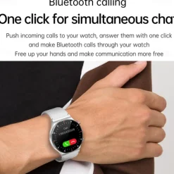 696 QW33 Smart Watch Fitness Tracker ECG PPG Bluetooth Call Reminder Android iOS IP67 46mm 1.28