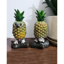 1 resin process variation pineapple owl creative aquarium fish tank decoration hot selling new model