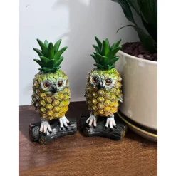 1 resin process variation pineapple owl creative aquarium fish tank decoration hot selling new model