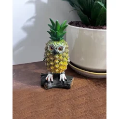 1 resin process variation pineapple owl creative aquarium fish tank decoration hot selling new model