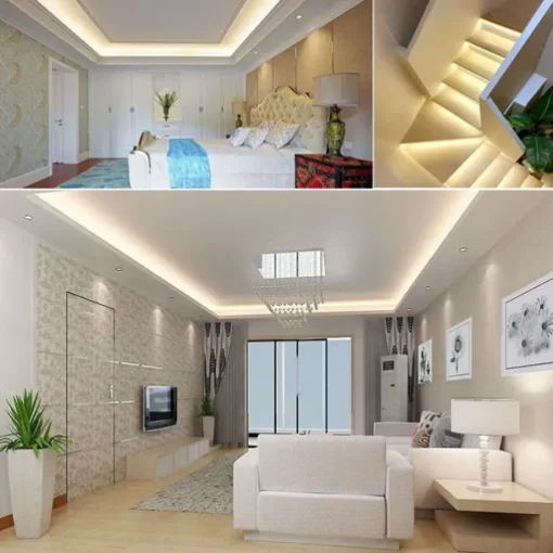 360 Round Neon Led Light Strip 220V-240V Tube Flexible Rope Lights Waterproof Holiday Home Decoration for Indoors Outdoors DIY Decor