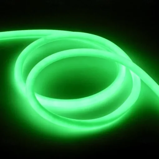 360 Round Neon Led Light Strip 220V-240V Tube Flexible Rope Lights Waterproof Holiday Home Decoration for Indoors Outdoors DIY Decor