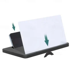 14 Screen Magnifier For Cell Phone Portable 3D HD Magnifying Projector Screen Enlarger For Movies Short Videos Gaming