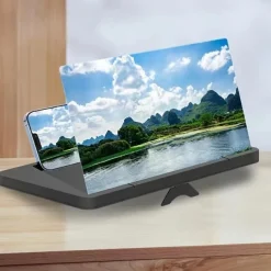 14 Screen Magnifier For Cell Phone Portable 3D HD Magnifying Projector Screen Enlarger For Movies Short Videos Gaming