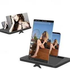 14 Screen Magnifier For Cell Phone Portable 3D HD Magnifying Projector Screen Enlarger For Movies Short Videos Gaming