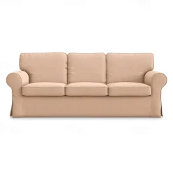 3 Seat Sofa Cover, 100 Cotton Couch Cover with 3 Cushion Cover and 3 Backrest Cover, Slipcover Washable Furniture Protector LITB PRIME cover Ektcover