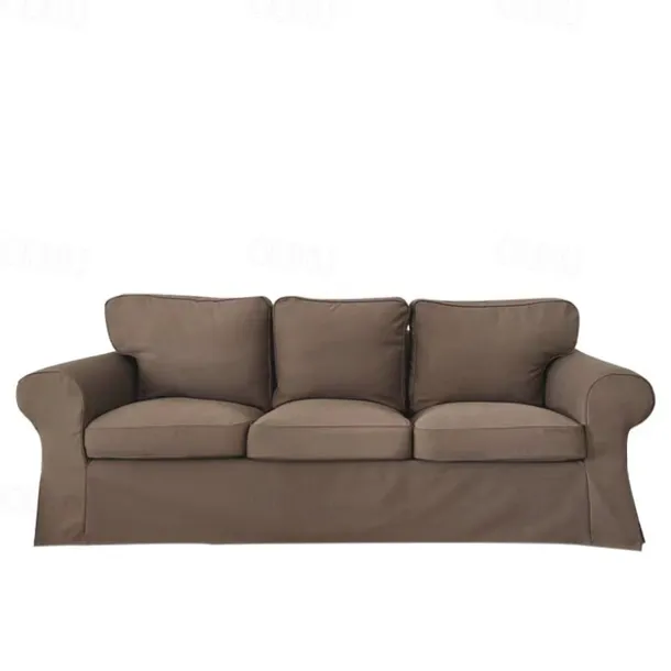 3 Seat Sofa Cover Couch Cover with 3 Cushion Cover and 3 Backrest Cover, Burgundy Red Slipcover Washable Furniture Protector LITB PRIME cover Ektcover