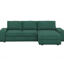 3 Seater 4 Seater Sofa Cover L Shaped with Armrests Solid Color Quilted Polyester Slipcovers KIVcover LITB PRIME cover