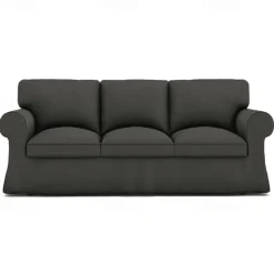 3 Seater Sofa Cover, Cotton Couch Cover with 3 Cushion Cover and 3 Backrest Cover For Ektorp Slipcover Washable Furniture Protector LITB PRIME cover Ektcover