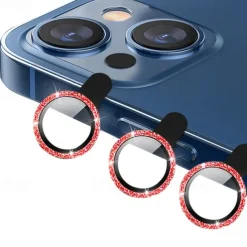 1 Set Camera Lens Protector For Apple iPhone 16 iPhone 15 Pro Max Plus iPhone 14 13 12 11 Pro Max Mini SE X XR XS Max 8 7 Plus Tempered Glass 9H Hardness Anti-Fingerprint High Definition Diamond