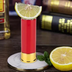 1 set Funny Bullet Shaped Cup Whiskey Shot Glass for Men, Dad, Grandpa, and Husband - Perfect Bar and Party Supplies