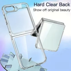 1 Set Screen Protector Back Screen Protector For Samsung Galaxy Z Flip 7 Z Flip 6 Z Flip 5 Tempered Glass TPU Hydrogel TPU 9H Hardness Anti Bubbles Anti-Fingerprint High Definition Ultra Thin