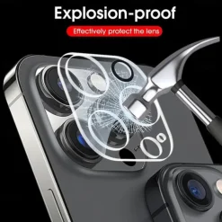 3 Sets Screen Protector + Camera Lens Protector For Apple iPhone 16 iPhone 15 14 Pro Max Tempered Glass Privacy Anti-Spy 9H Hardness Anti Bubbles Anti-Fingerprint Scratch Proof