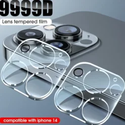 3 Sets Screen Protector + Camera Lens Protector For Apple iPhone 16 iPhone 15 14 Pro Max Tempered Glass Privacy Anti-Spy 9H Hardness Anti Bubbles Anti-Fingerprint Scratch Proof