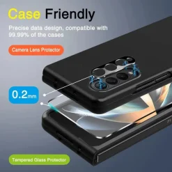 3 Sets Screen Protector + Camera Lens Protector For Samsung Galaxy Z Fold 7 Z Fold 6 Z Fold 5 Z Fold 4 Z Fold 3 TPU Hydrogel 9H Hardness Self-healing Anti-Fingerprint High Definition 3D Touch